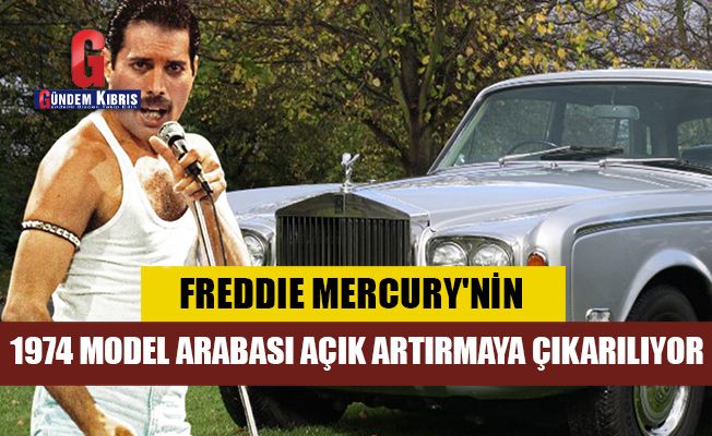 Freddie Mercury'nin 1974 model arabası açık artırmaya çıkarılıyor