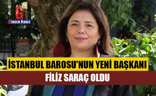 İstanbul Barosu'nun yeni başkanı Filiz Saraç oldu