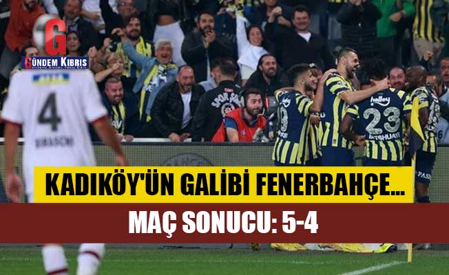 Kadıköy'ün galibi Fenerbahçe...