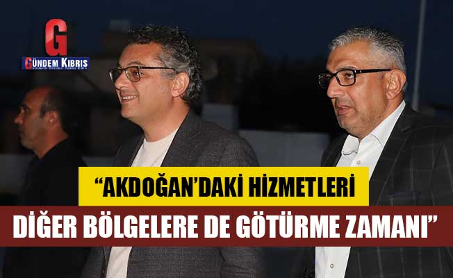 Latif: Akdoğan'daki vizyonumuzu tüm köylere taşımanın tam zamanı şimdi!