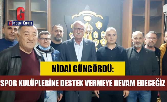 Güngördü, Girne Halk Evi ve Türkocağı Spor Kulübünü ziyaret etti