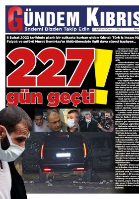 Gündem Kıbrıs Gazetesi - Kıbrıs Haber - 23.09.2022 Manşeti