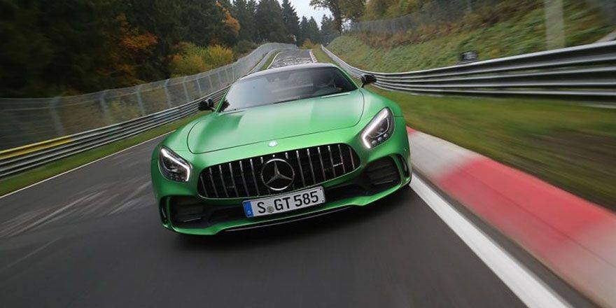 Mercedes AMG GT R 'Yeşil Cehennem' rekorunu kırdı [Video]