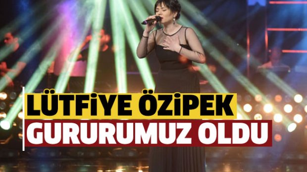 O Ses Türkiye Şampiyonu Lütfiye Özipek oldu!